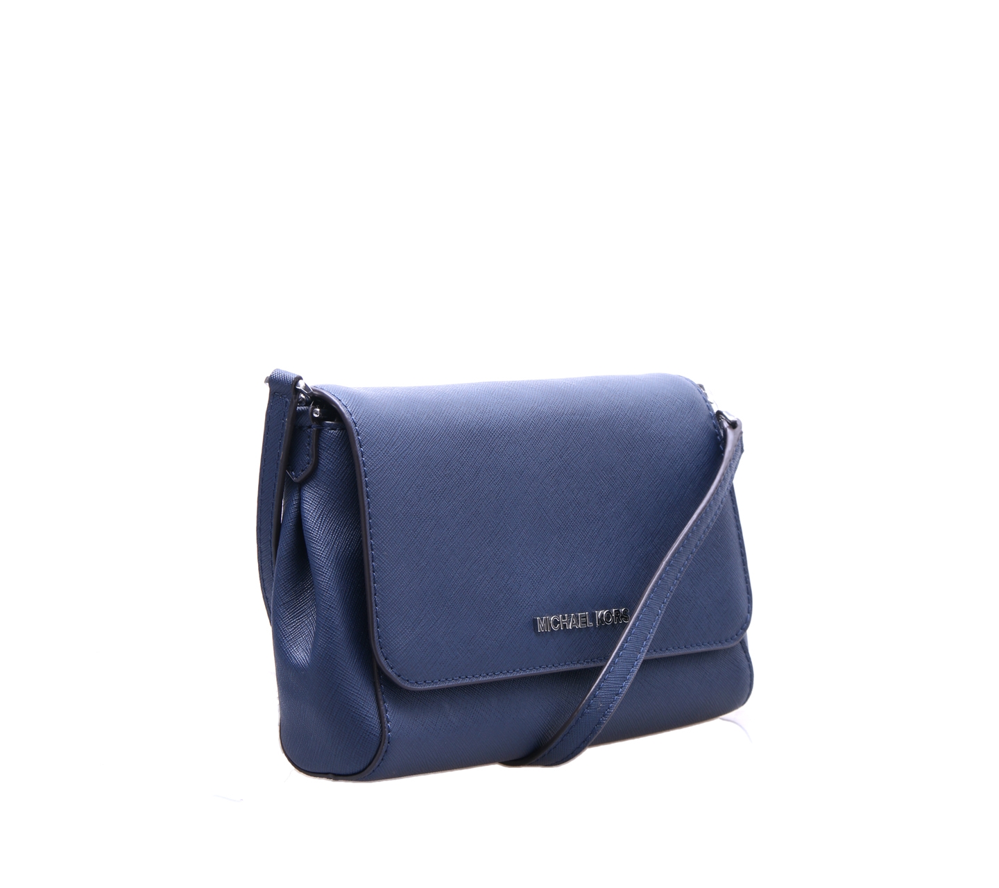 Michael Kors Navy Saffiano Leather Sling Bag