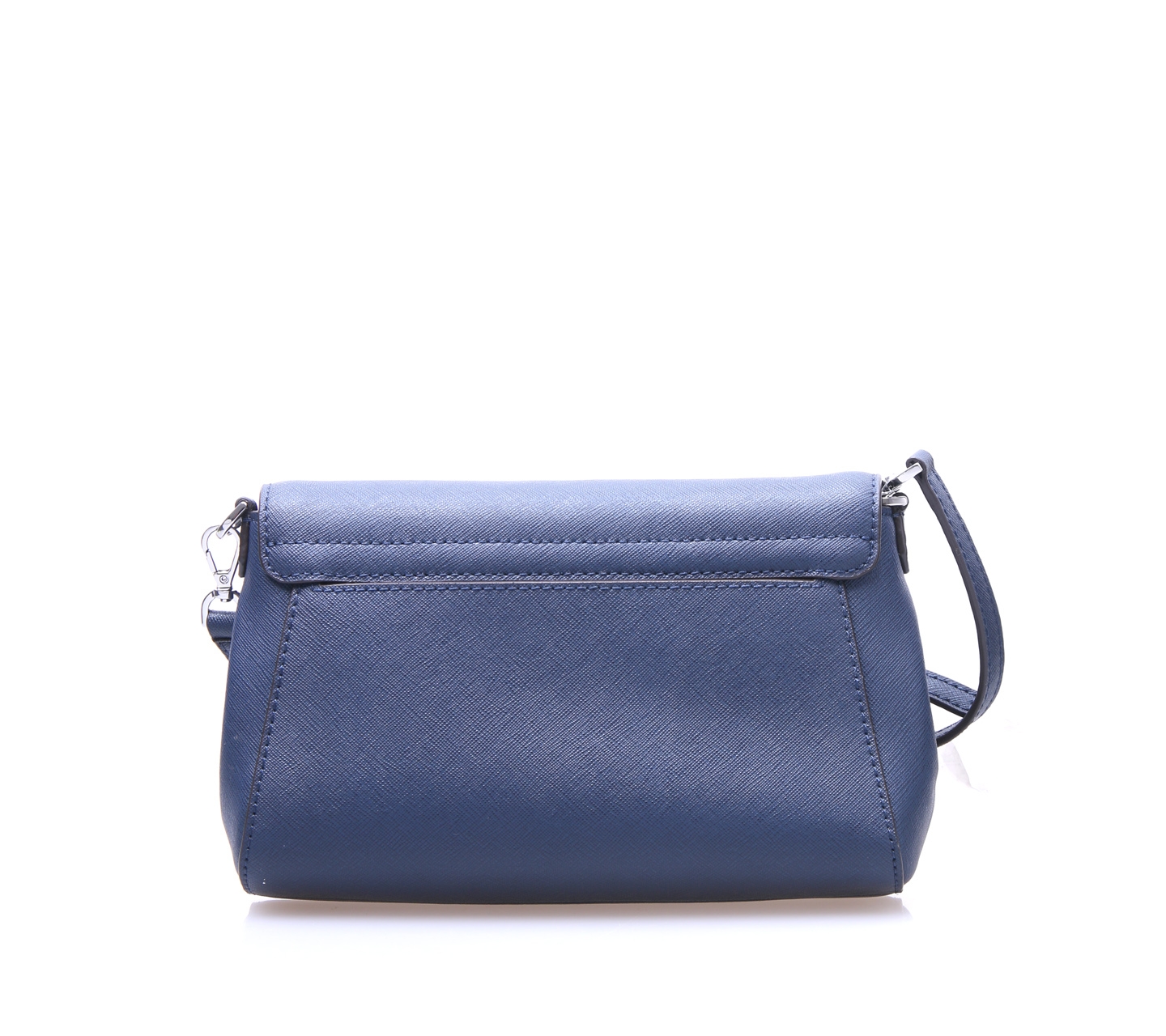 Michael Kors Navy Saffiano Leather Sling Bag