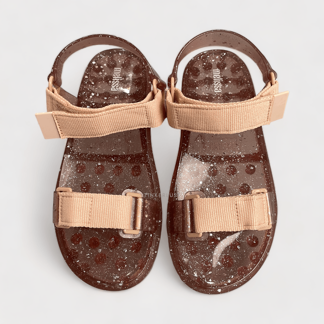 Melissa Peach Sandals