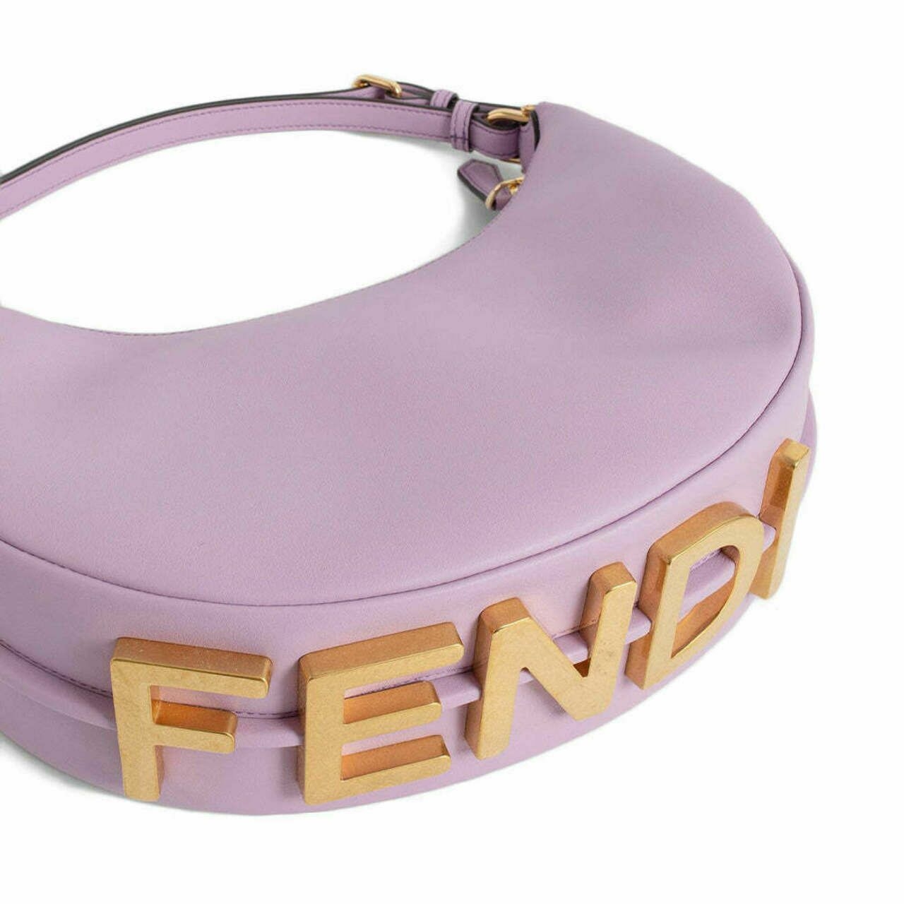 Fendi F'graphy Small Hobo Bag Lilac