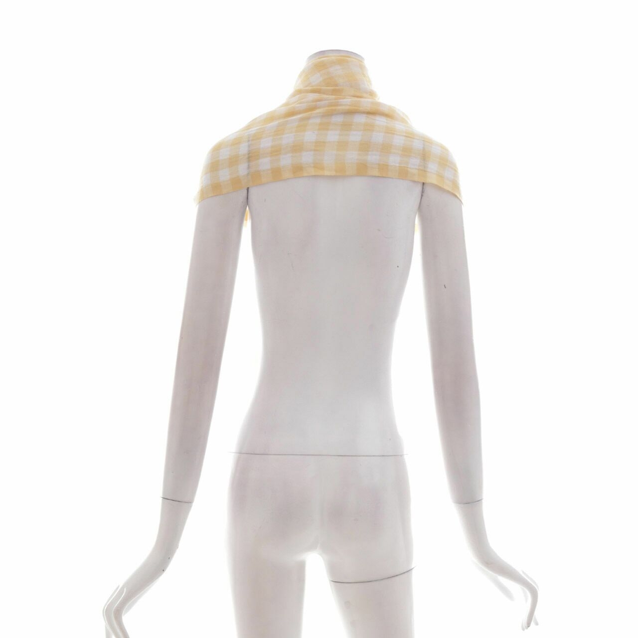 UNIQLO Yellow Tartan Scarf