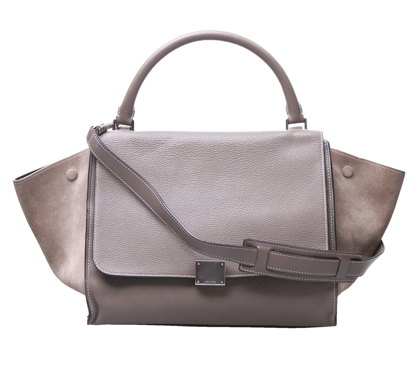 Celine Trapeze Grey Satchel