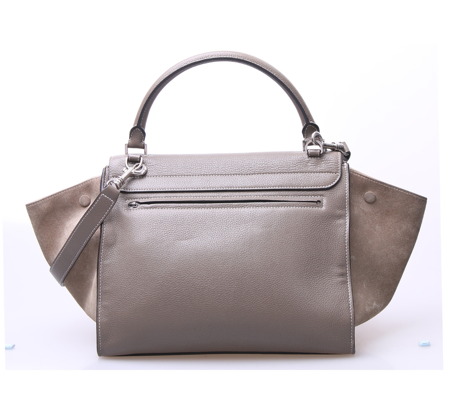 Celine Trapeze Grey Satchel