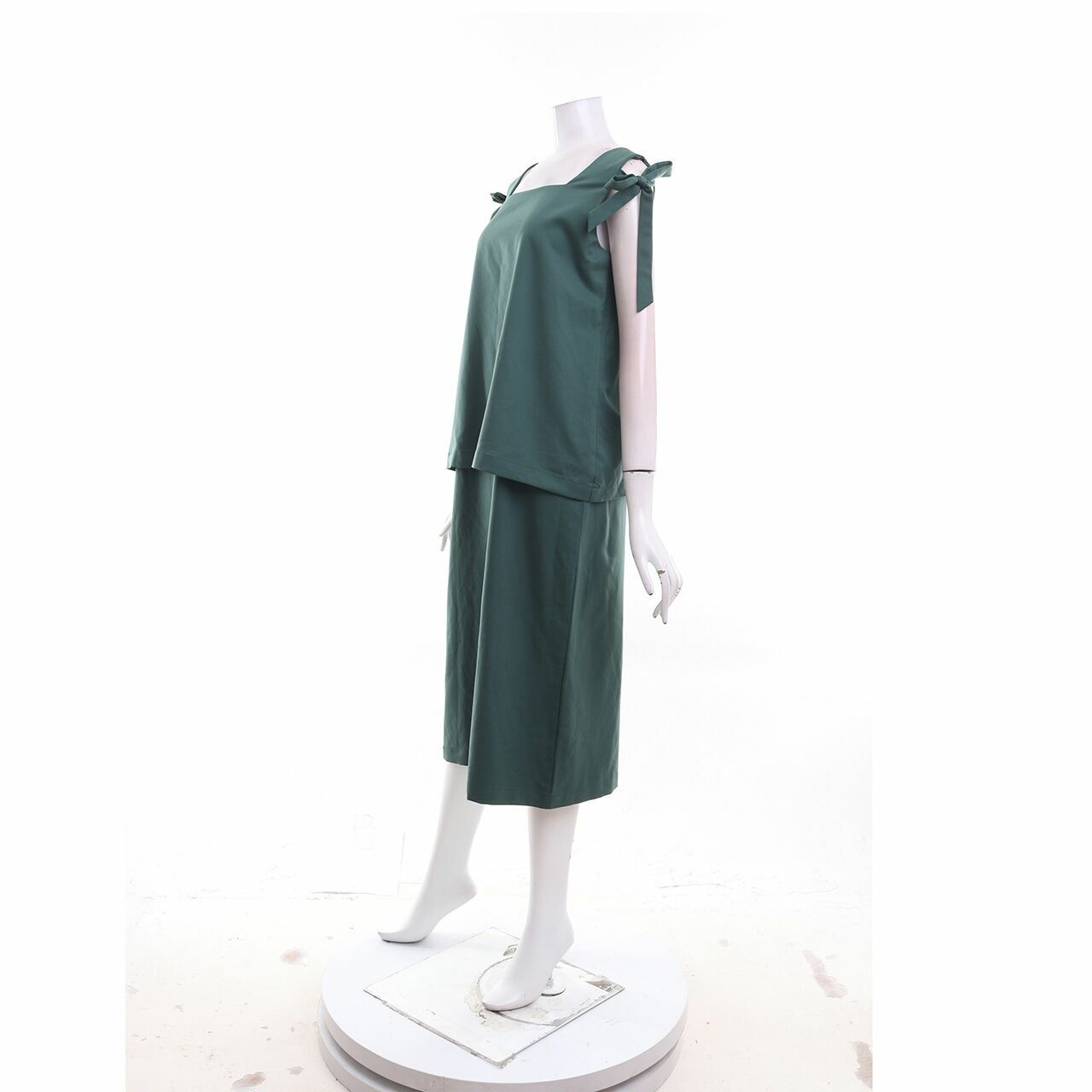 ATS The Label Green Midi Dress