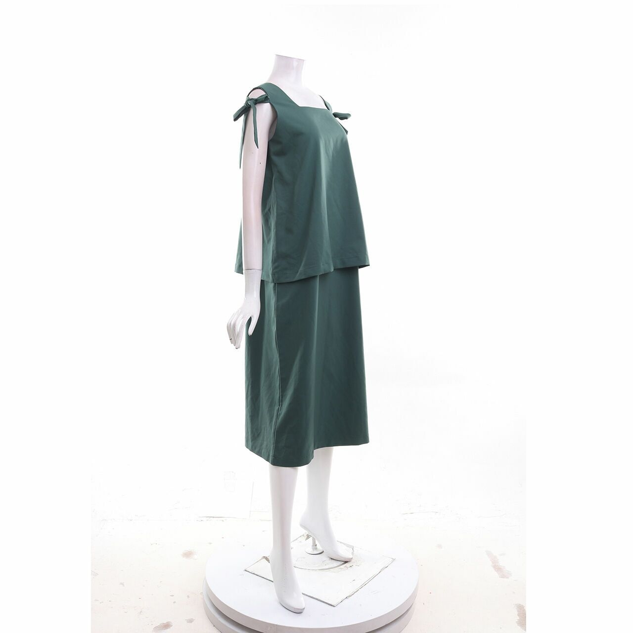 ATS The Label Green Midi Dress