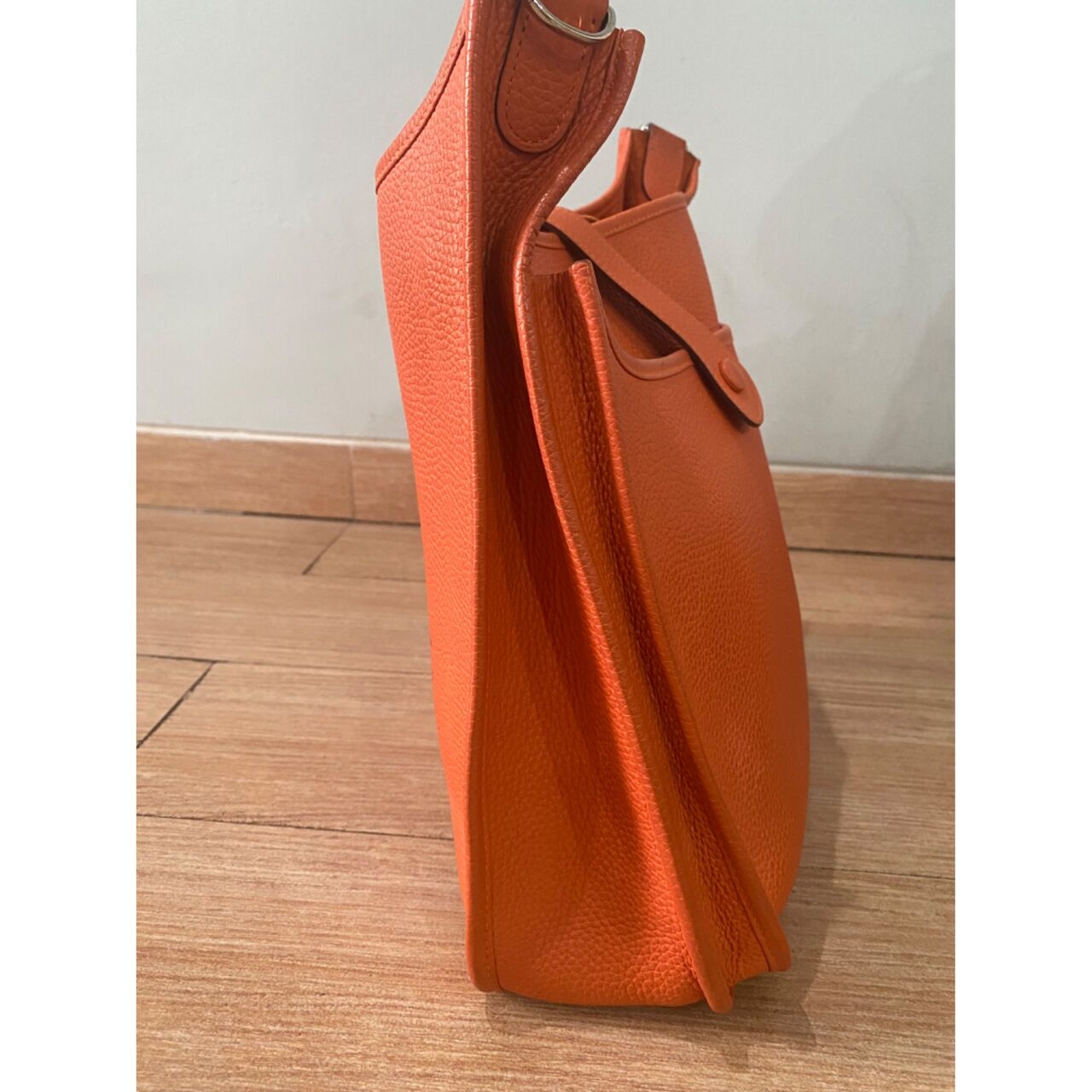 Hermes Evelyne Orange Sling Bag