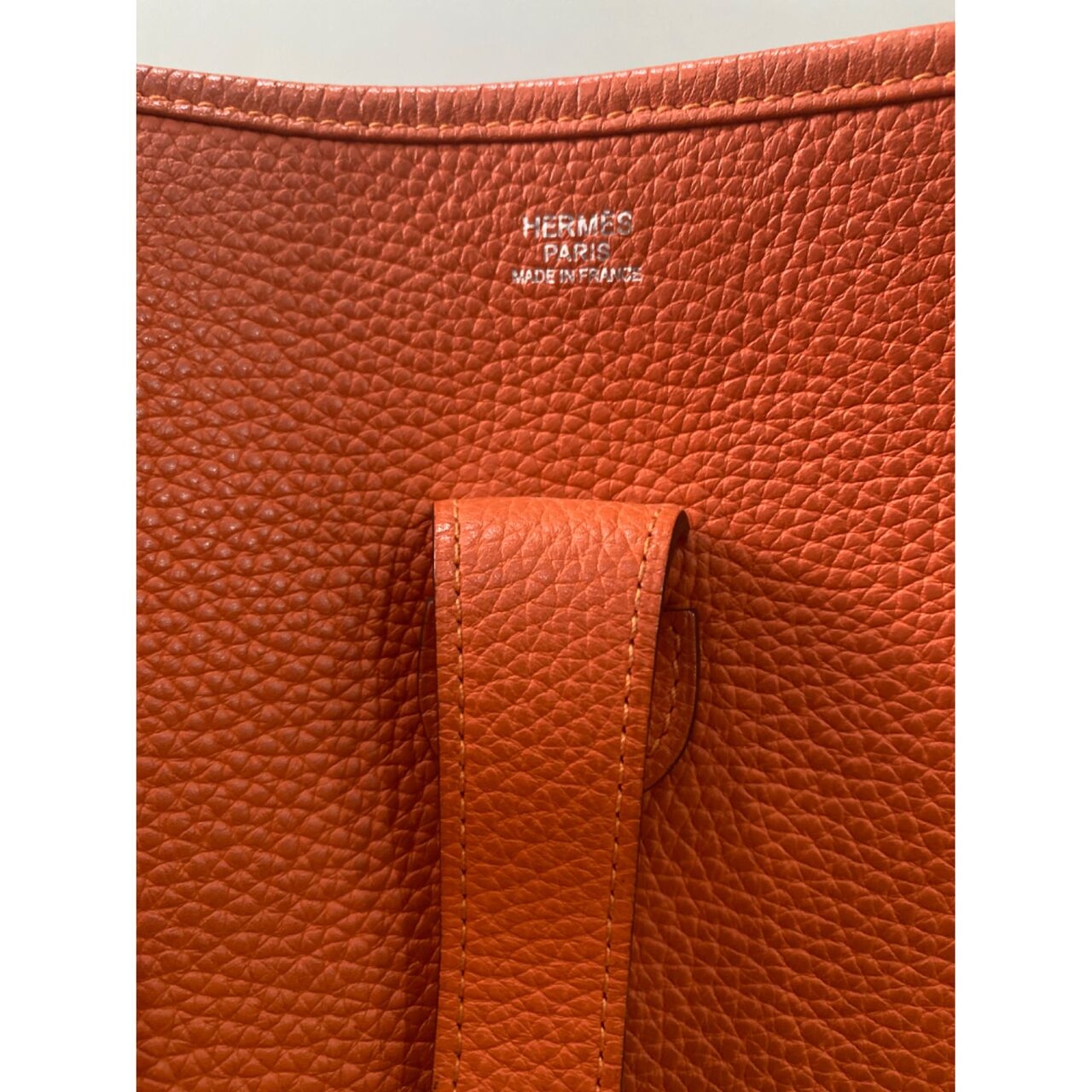 Hermes Evelyne Orange Sling Bag