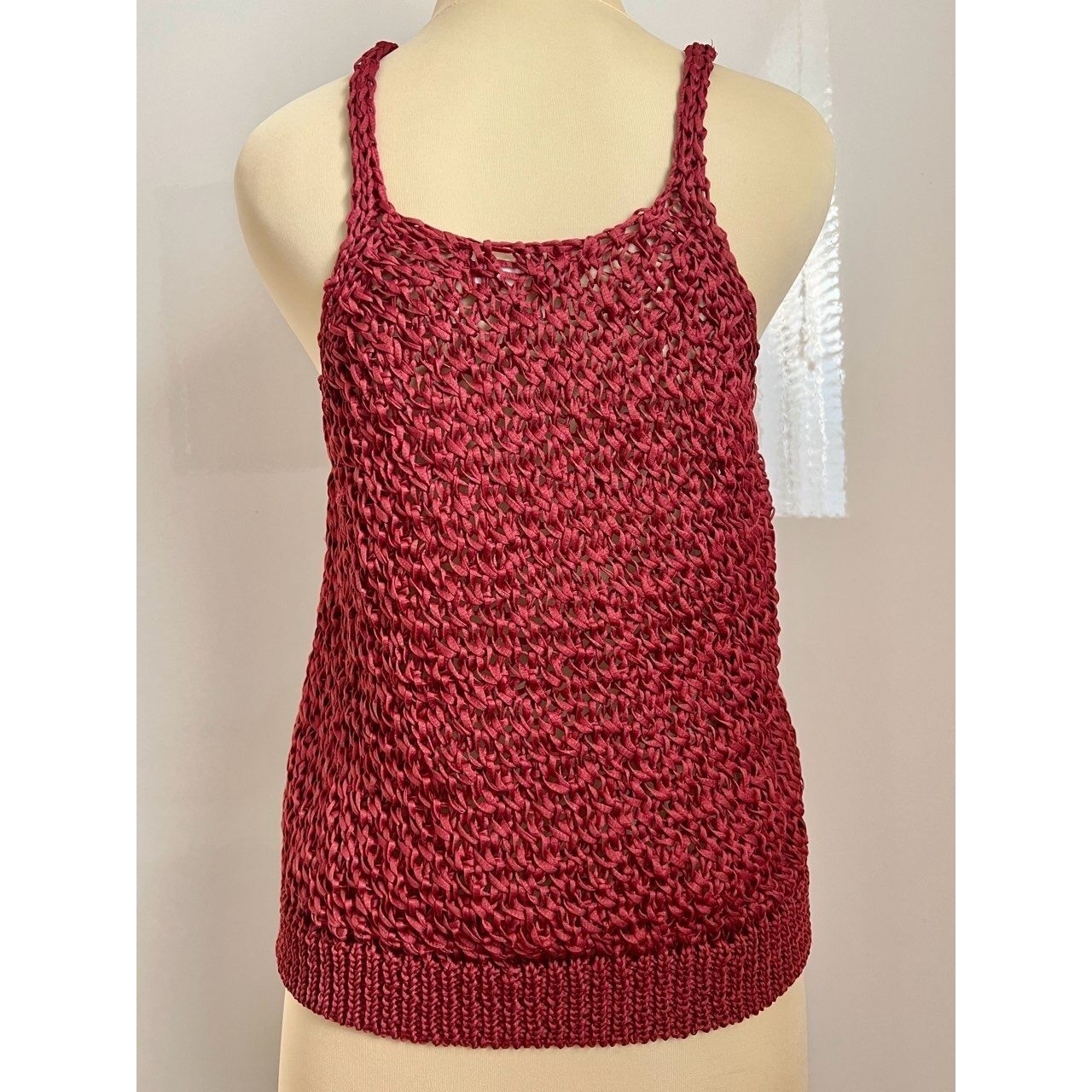 Mango Maroon Sleeveless