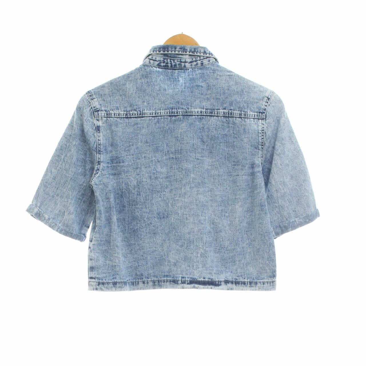 H&M Light Blue Washed Shirt