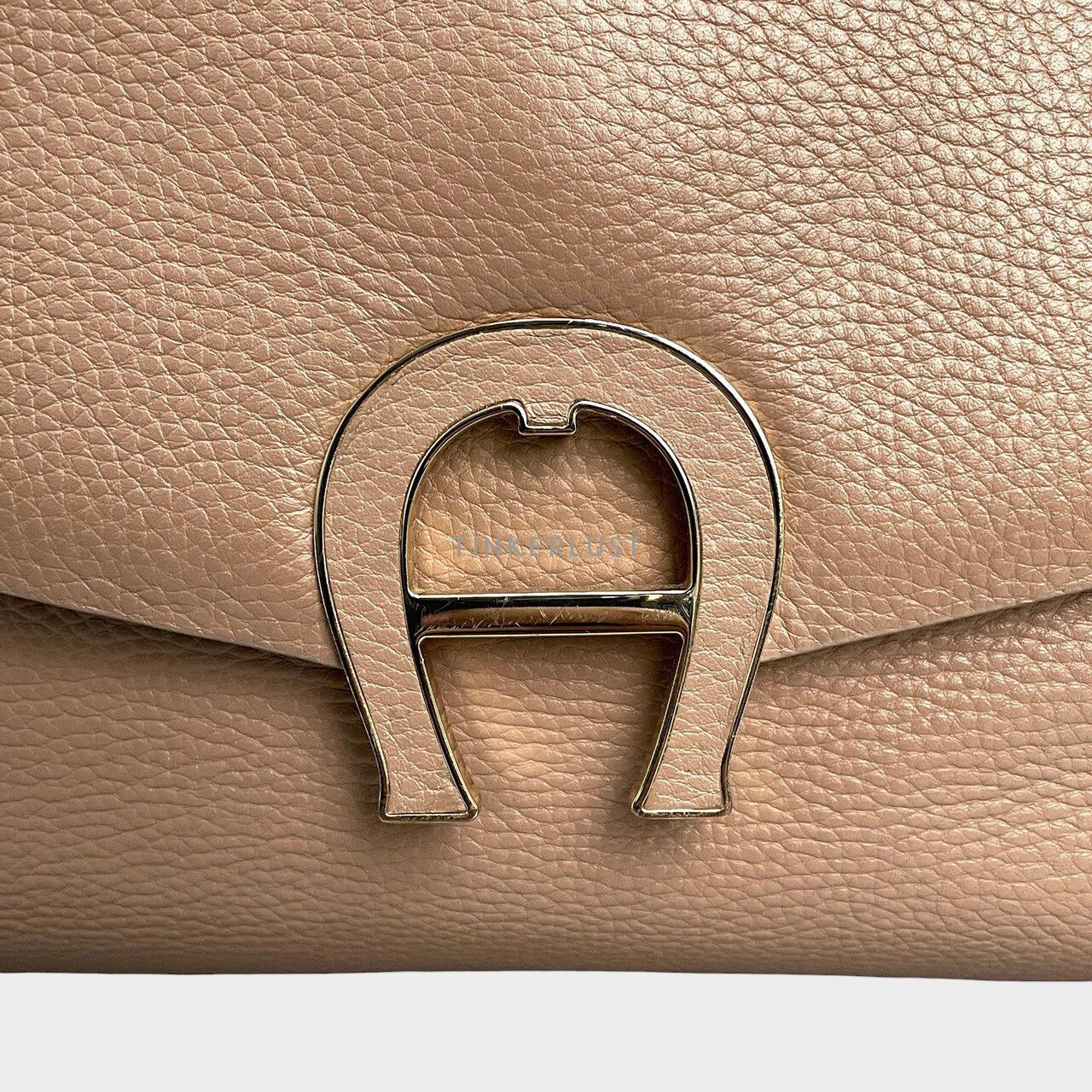 Aigner Nude Satchel