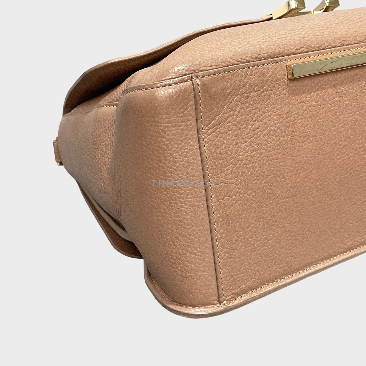 Aigner Nude Satchel