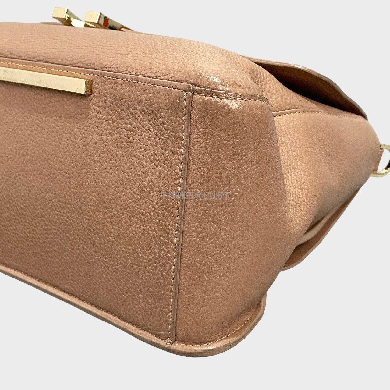 Aigner Nude Satchel