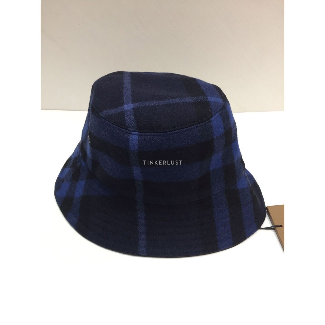 Burberry Bucket Wool ink Blue Cashmere Hats