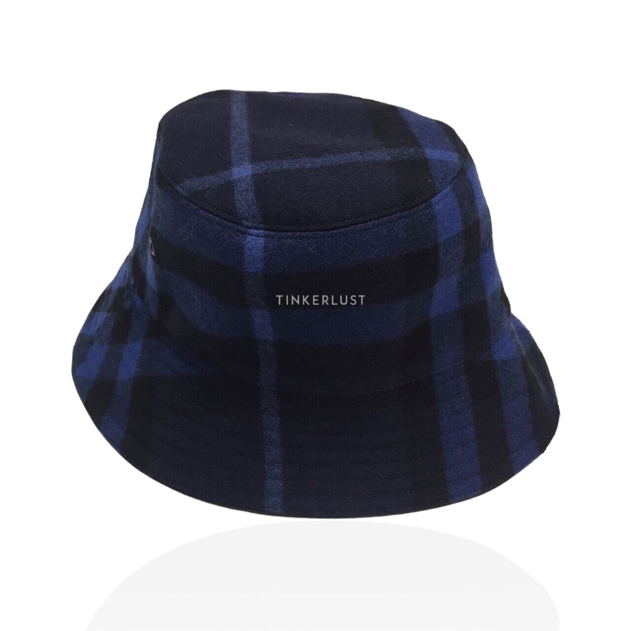 Burberry Bucket Wool ink Blue Cashmere Hats