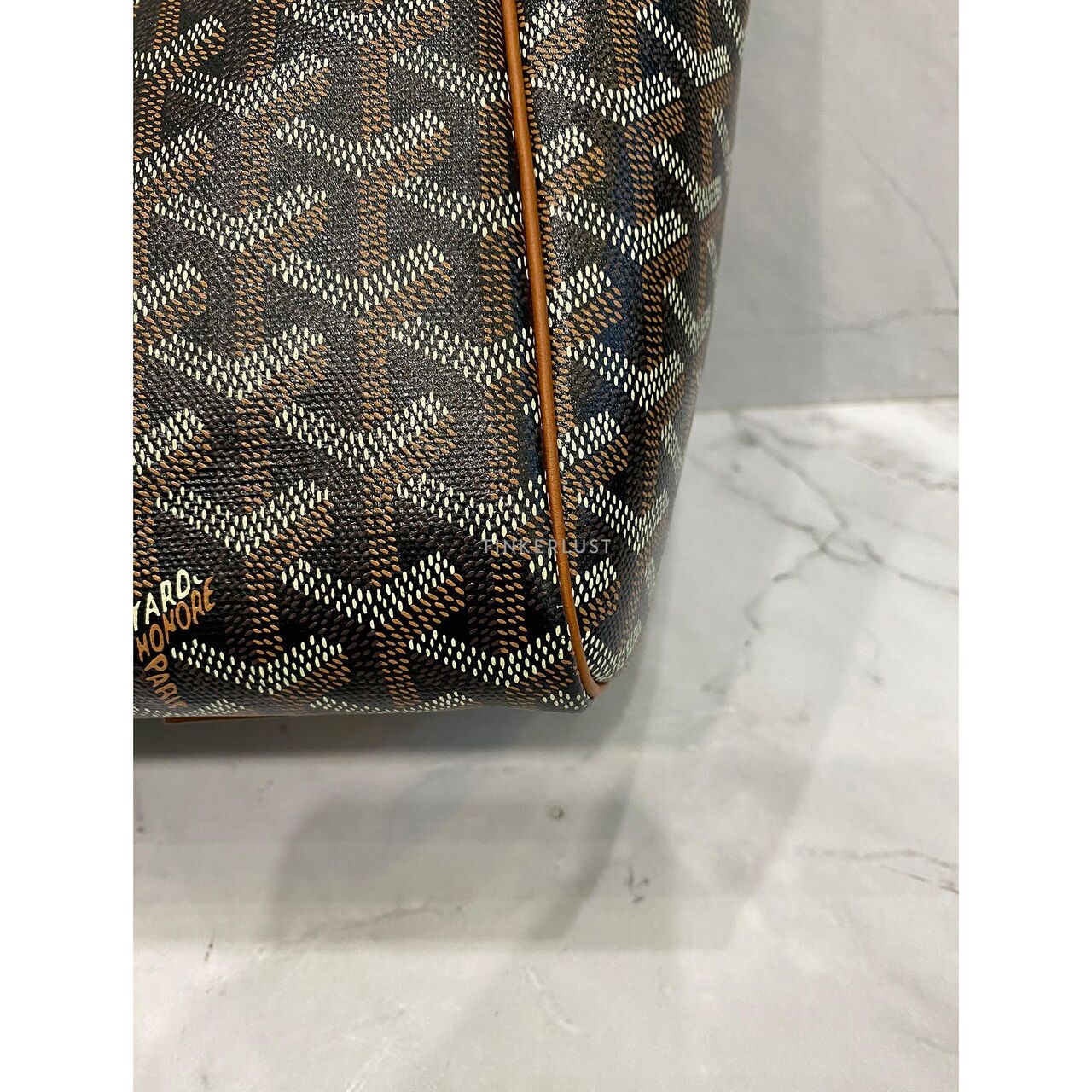 Goyard Rouette PM Black & Tan SHW 2023 Shoulder Bag