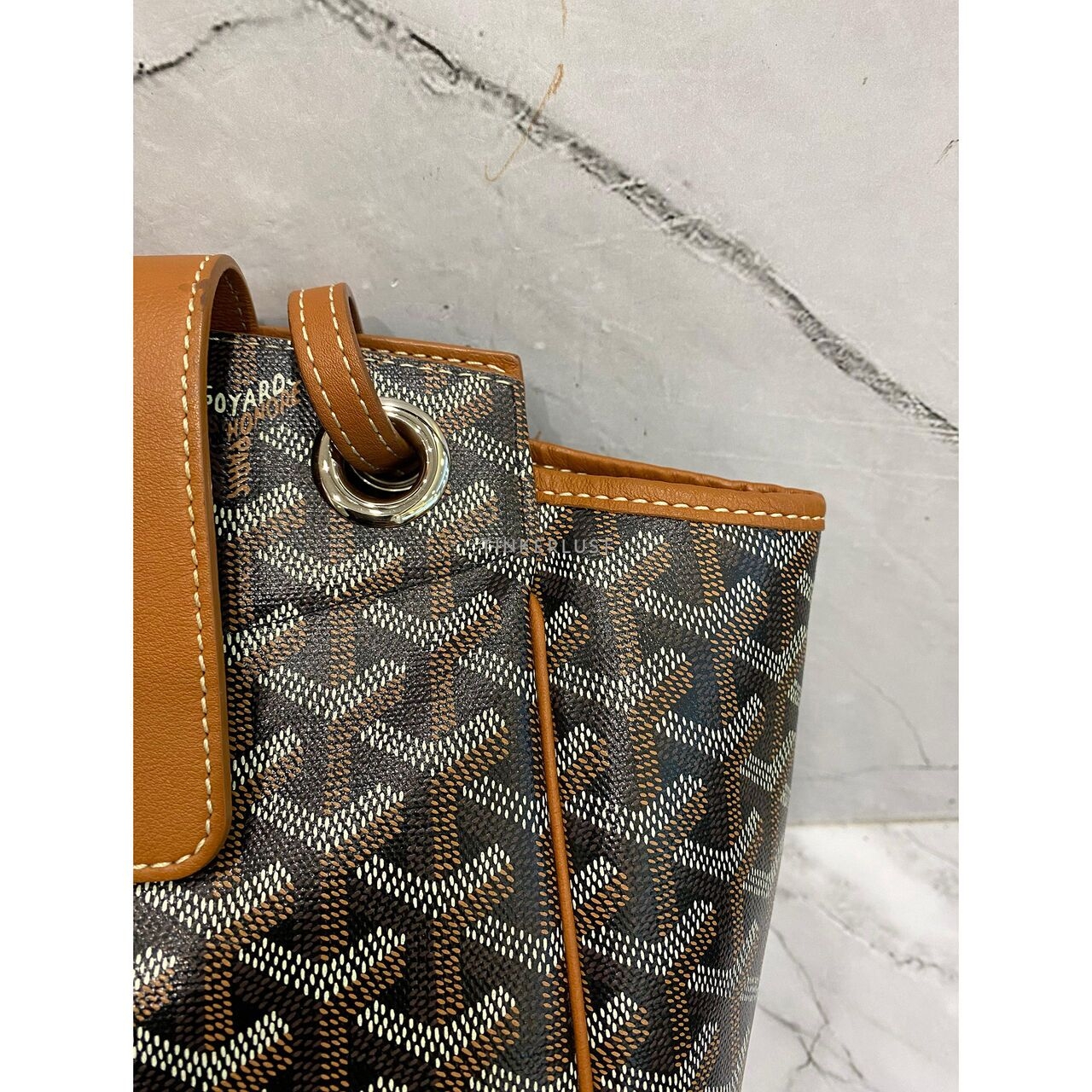 Goyard Rouette PM Black & Tan SHW 2023 Shoulder Bag