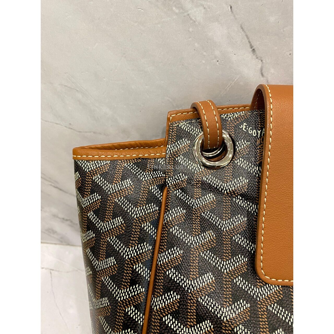 Goyard Rouette PM Black & Tan SHW 2023 Shoulder Bag