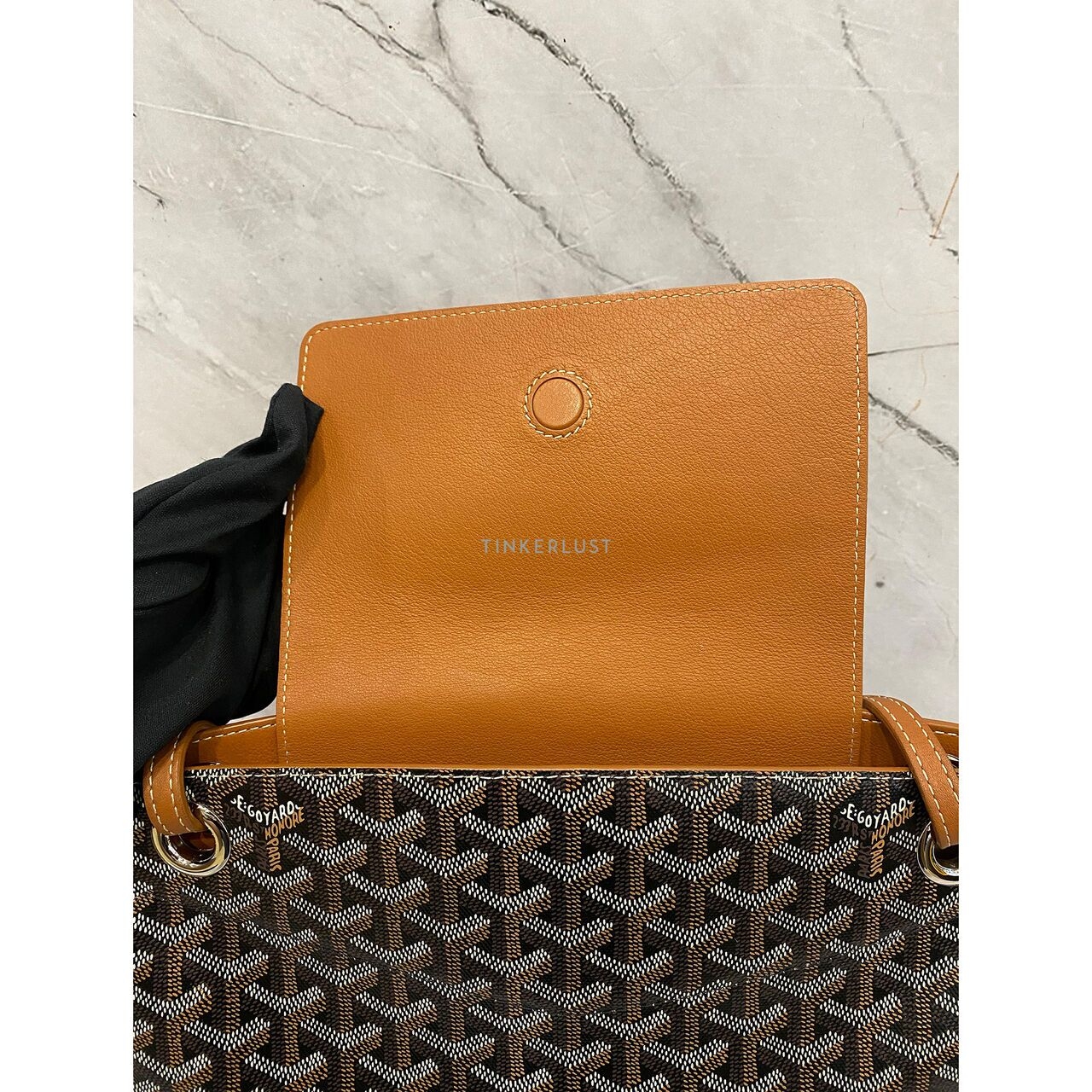 Goyard Rouette PM Black & Tan SHW 2023 Shoulder Bag