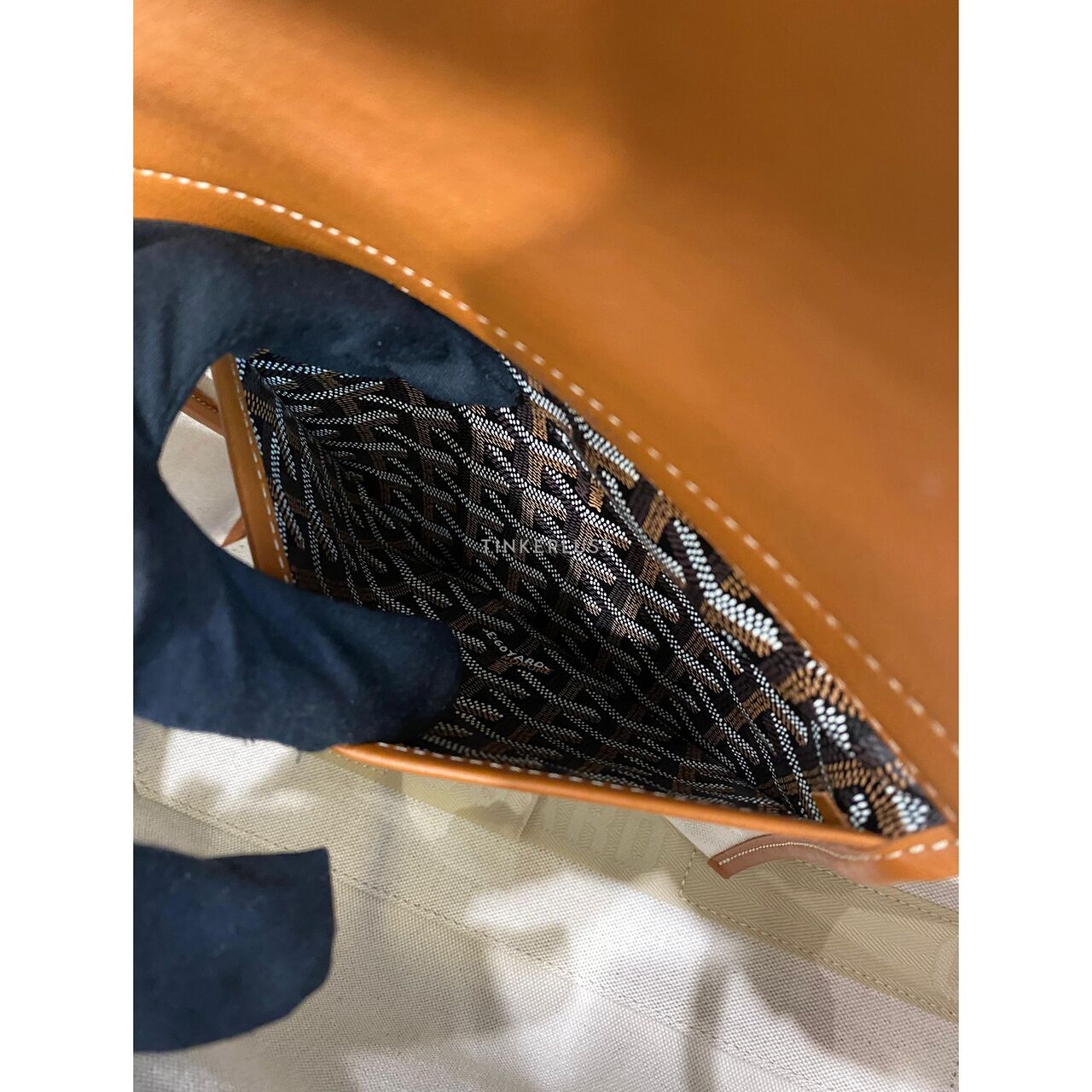 Goyard Rouette PM Black & Tan SHW 2023 Shoulder Bag