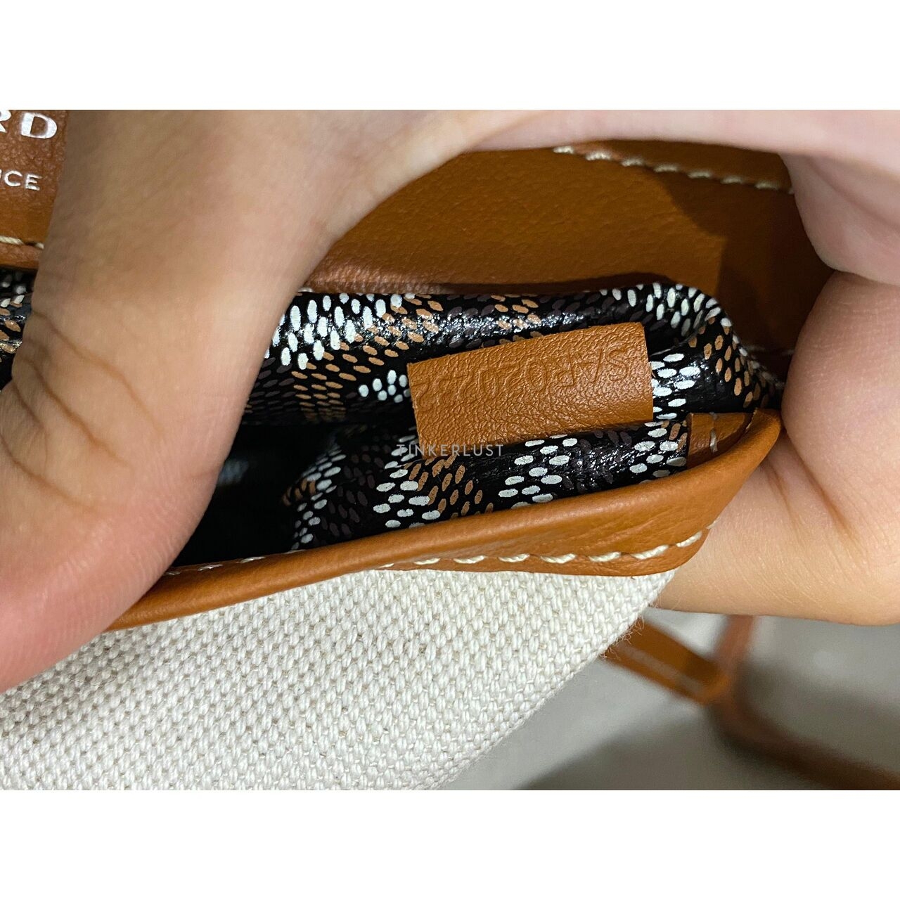 Goyard Rouette PM Black & Tan SHW 2023 Shoulder Bag