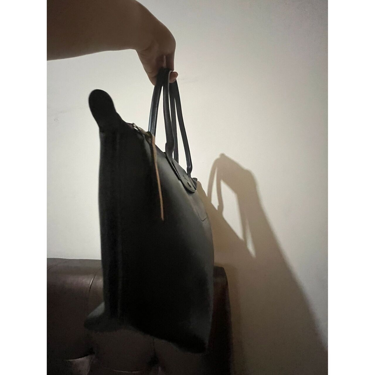 Longchamp City Black Tote Bag