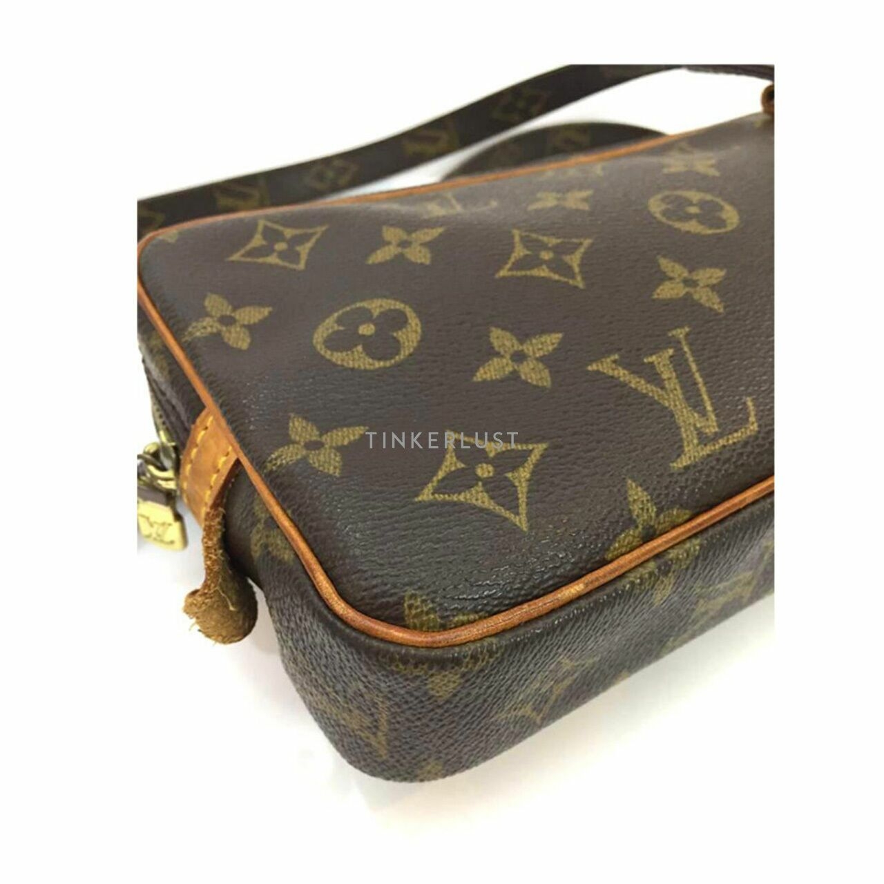 Louis Vuitton Marly Bandouliere Monogram Canvas Crossbody Bag 2002 