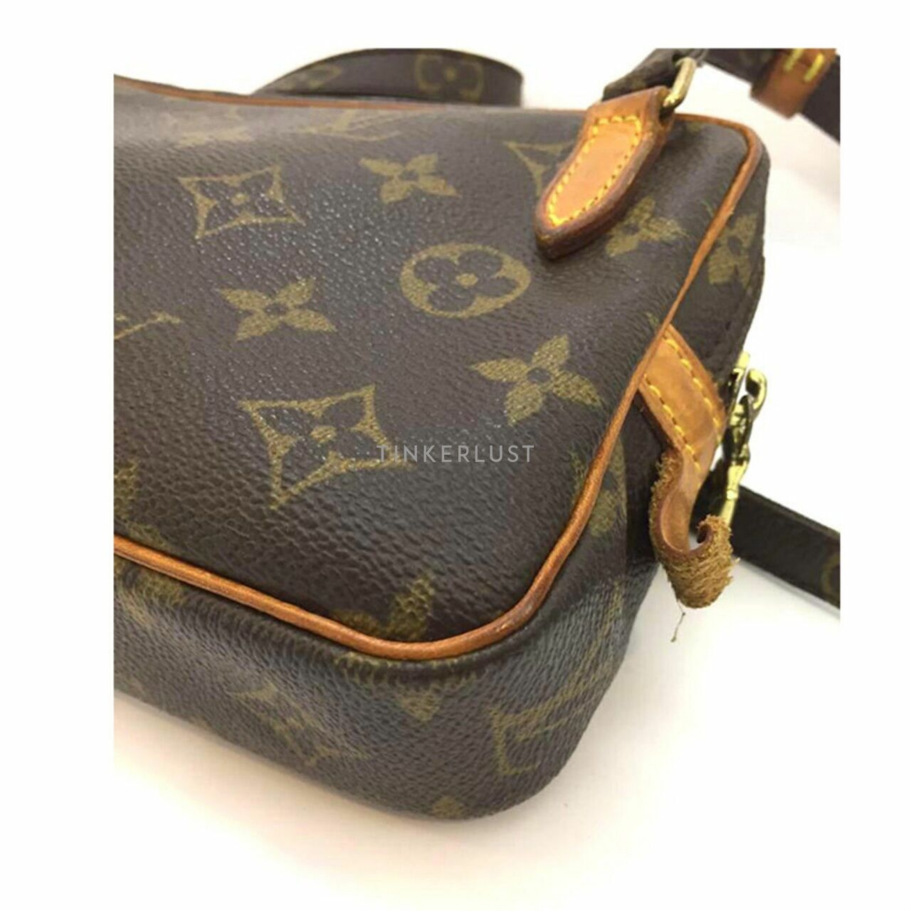 Louis Vuitton Marly Bandouliere Monogram Canvas Crossbody Bag 2002 