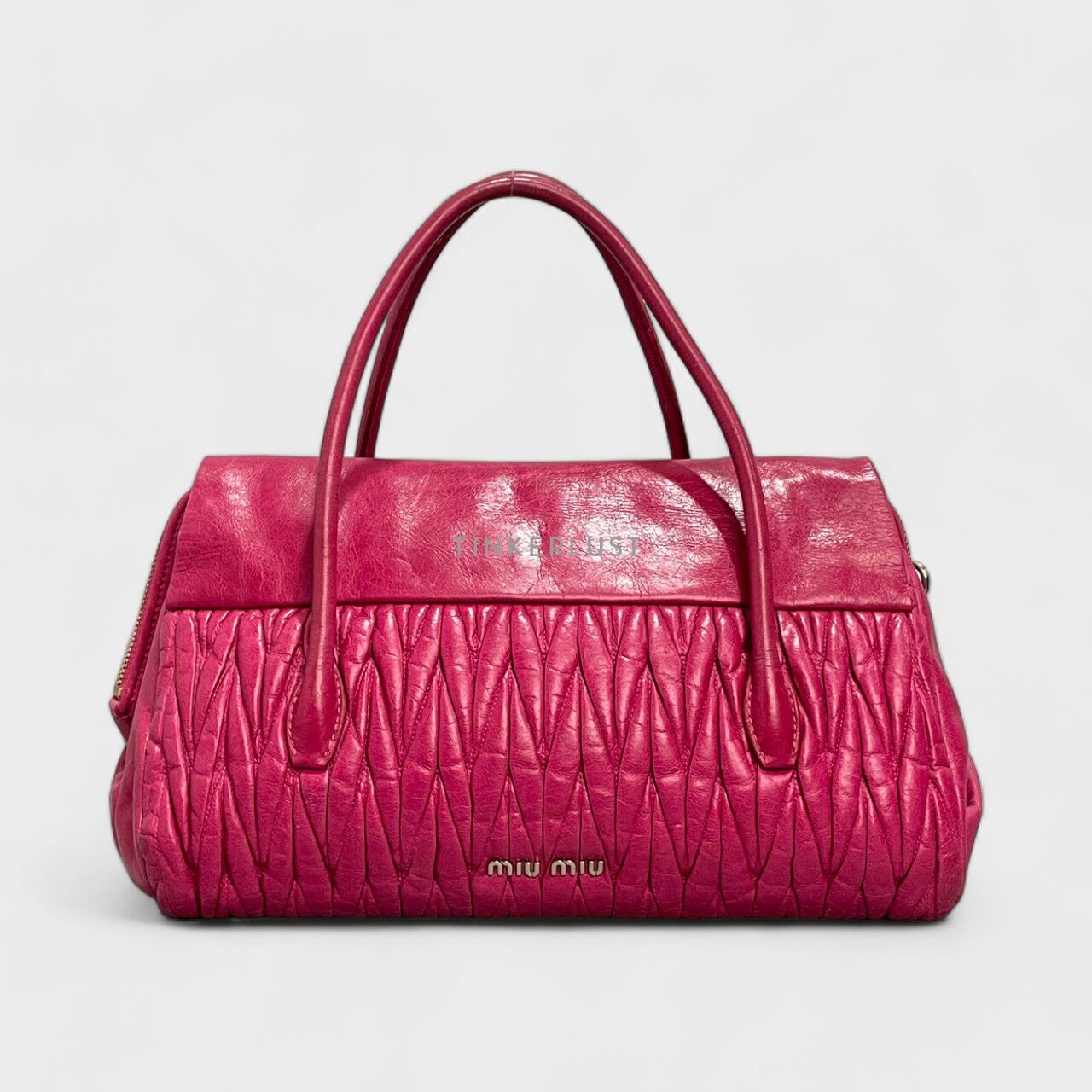 Miu Miu Dark Pink Shoulder Bag