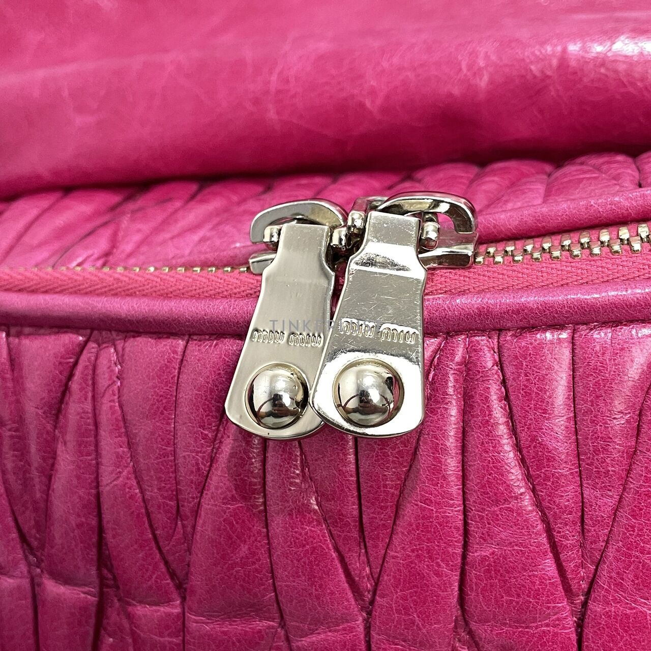 Miu Miu Dark Pink Shoulder Bag