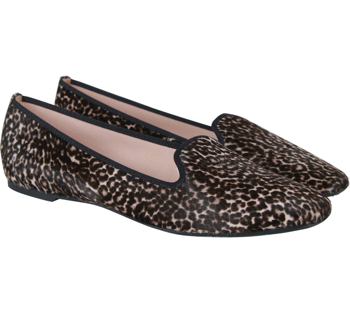 Pretty Ballerinas Brown Leopard Flats