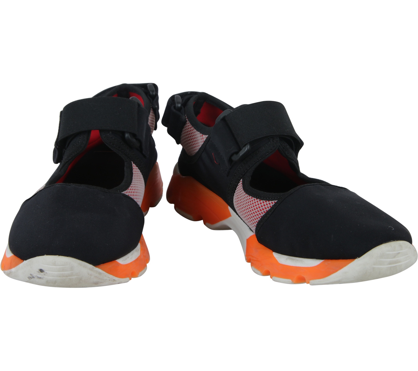 Marni Black And Orange Sneakers