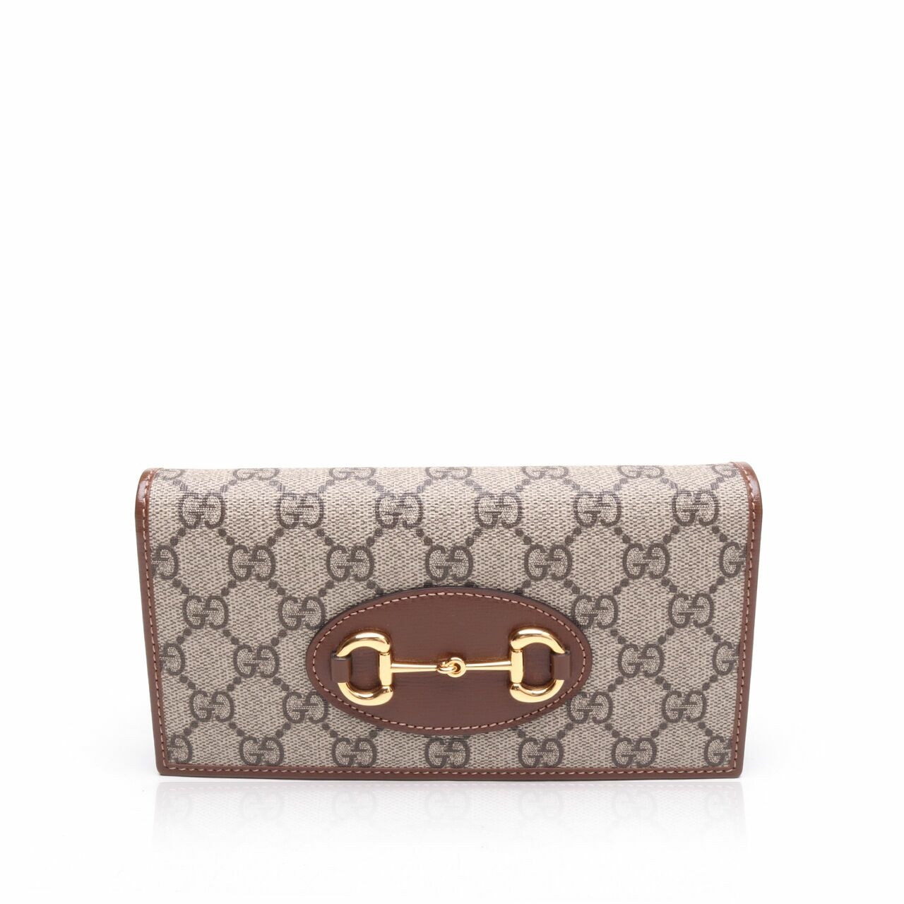 Gucci GG Monogram Horsebit 1955 Wallet On Chain