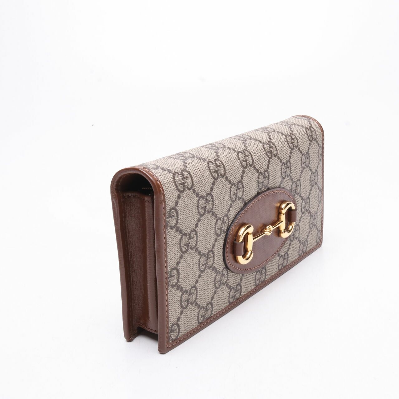 Gucci GG Monogram Horsebit 1955 Wallet On Chain