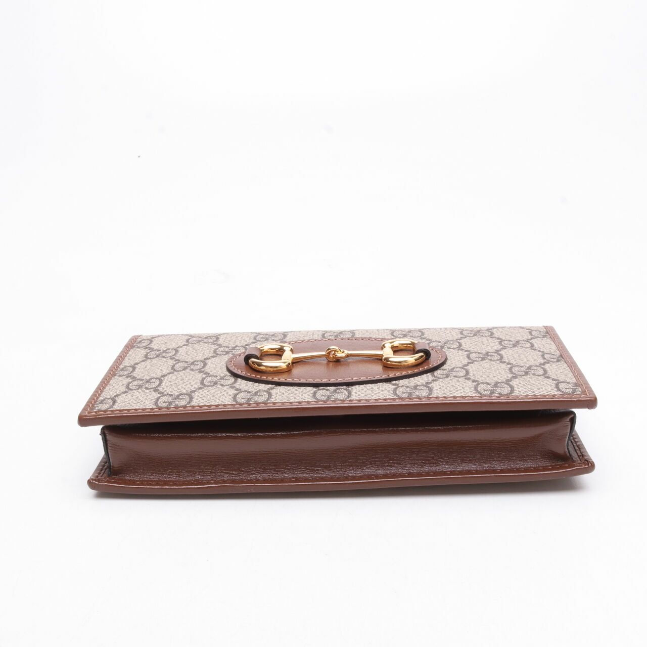 Gucci GG Monogram Horsebit 1955 Wallet On Chain