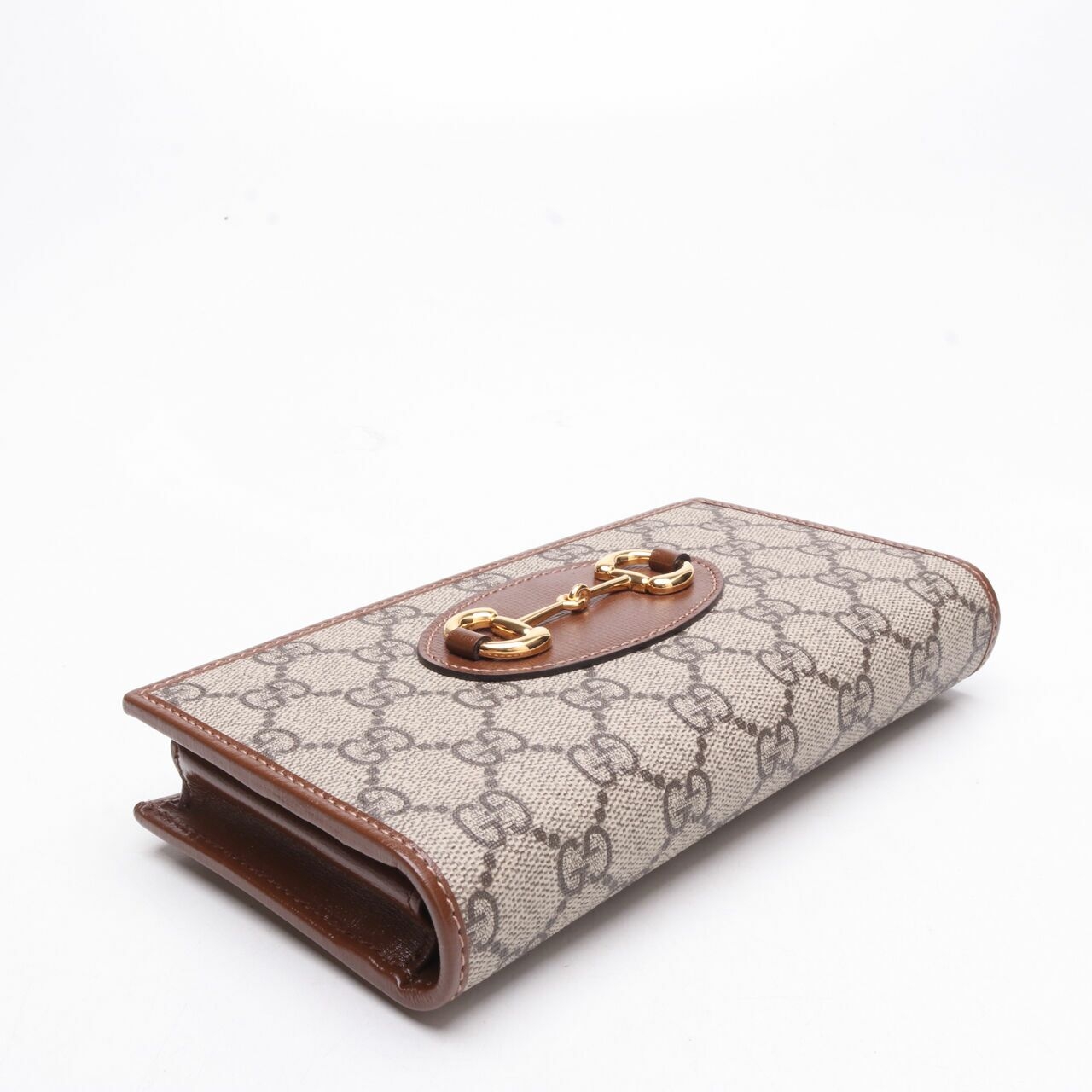 Gucci GG Monogram Horsebit 1955 Wallet On Chain