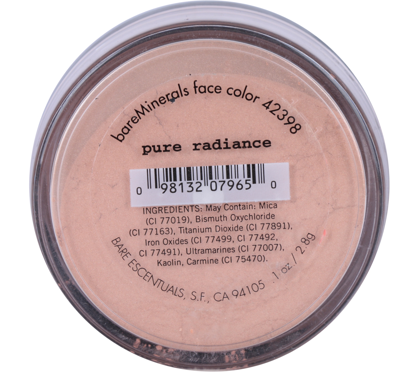 Bare Minerals Cream I.D. Pure Radiance Faces