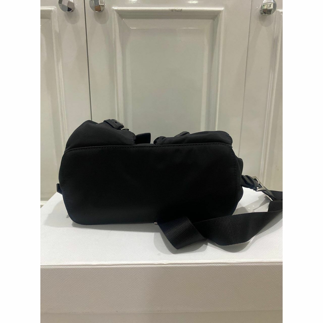 Prada Black Backpack