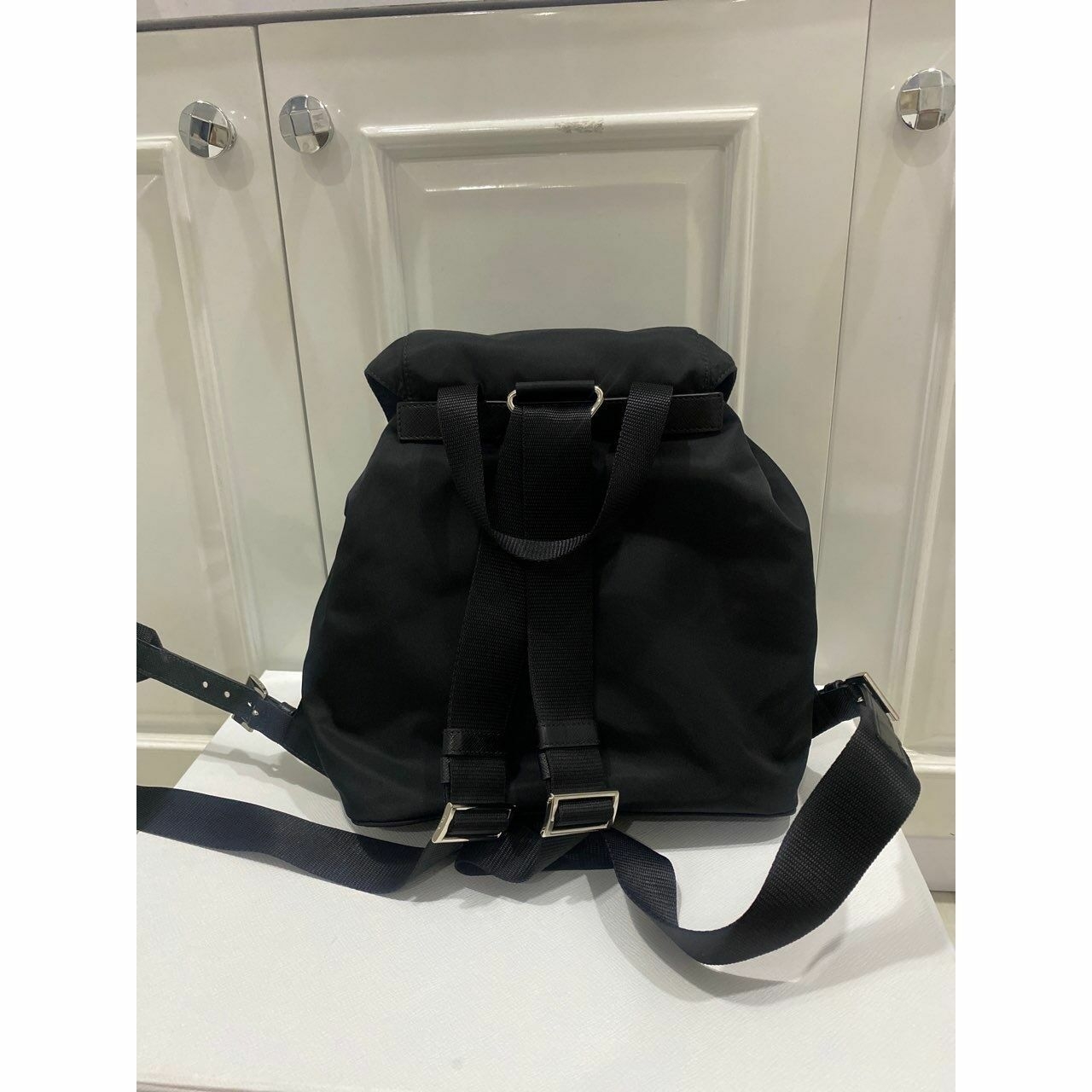 Prada Black Backpack