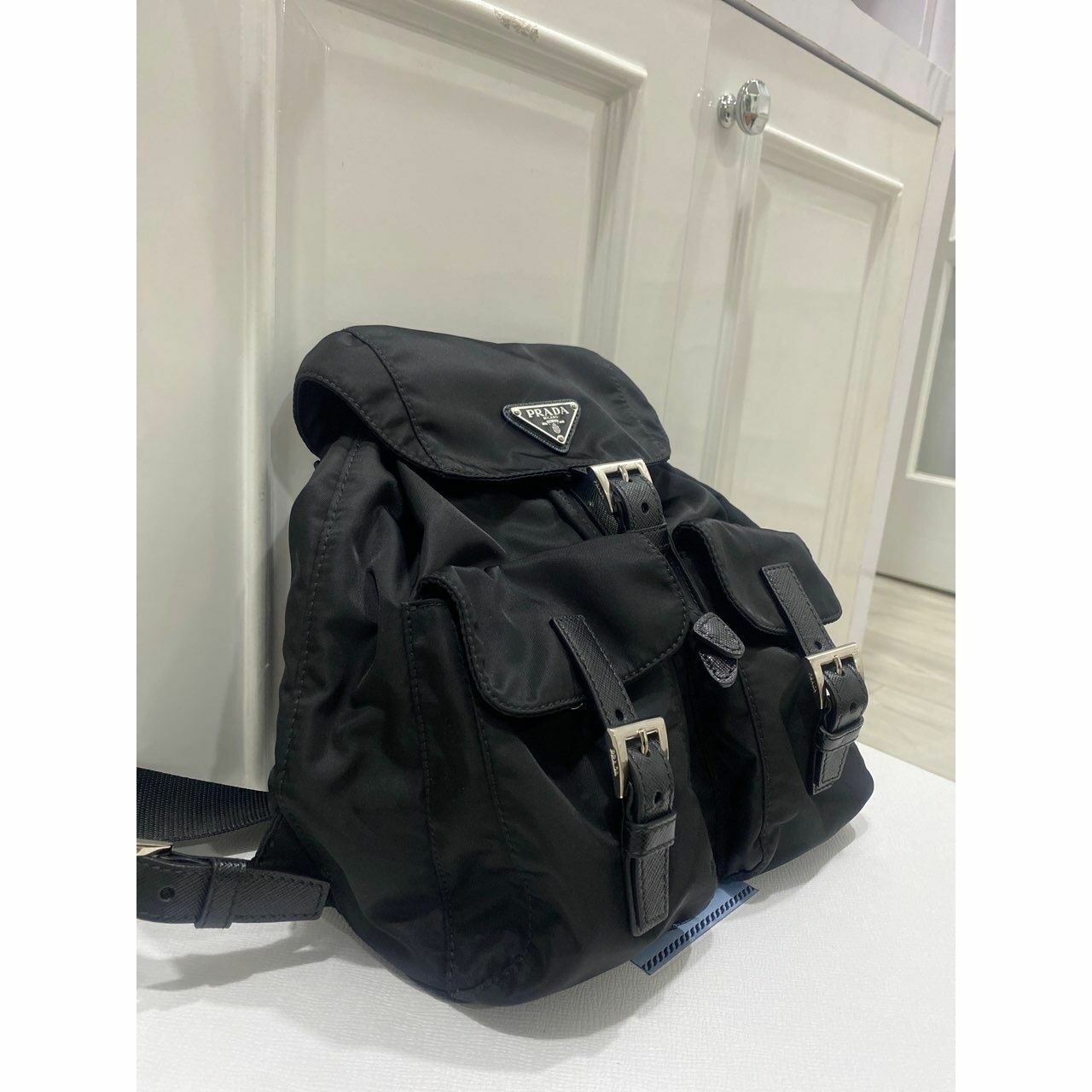 Prada Black Backpack