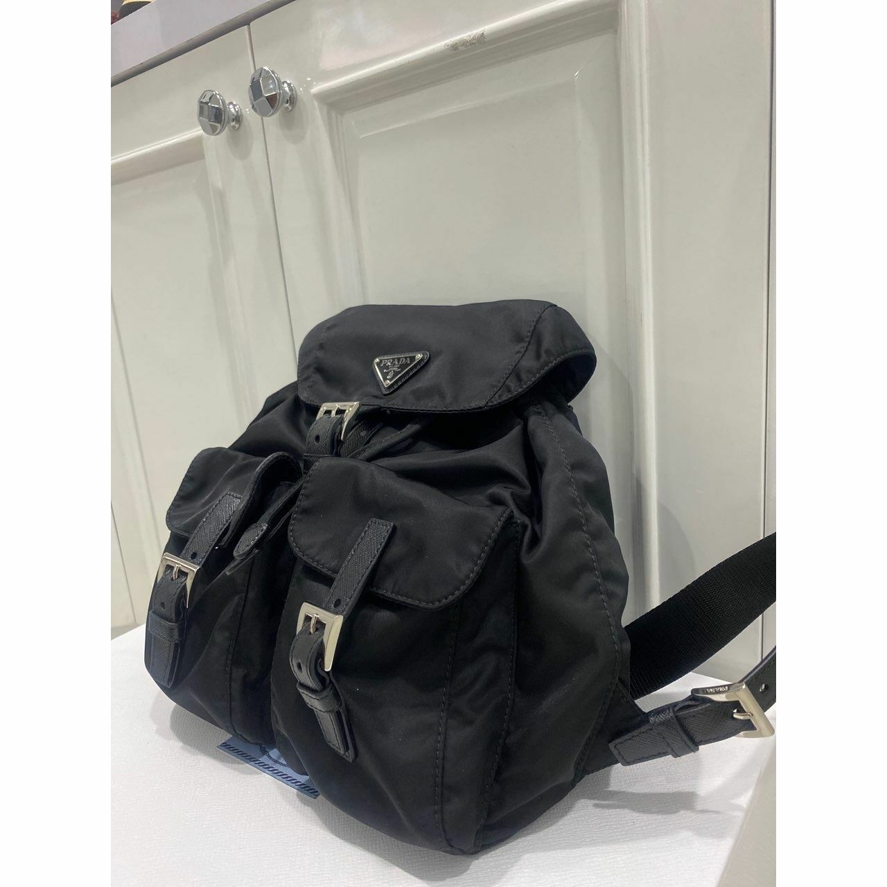 Prada Black Backpack