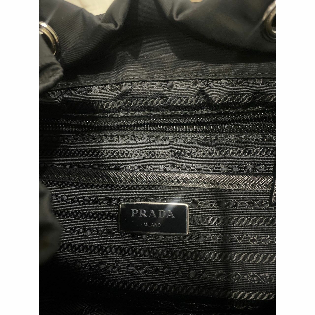 Prada Black Backpack