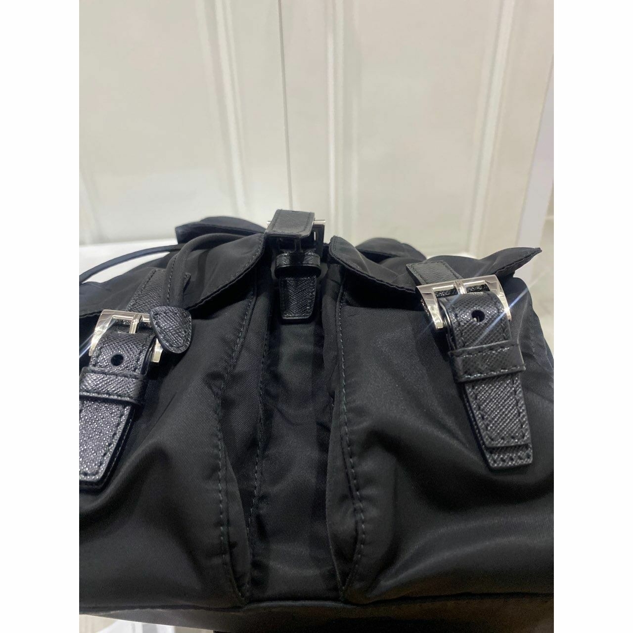 Prada Black Backpack