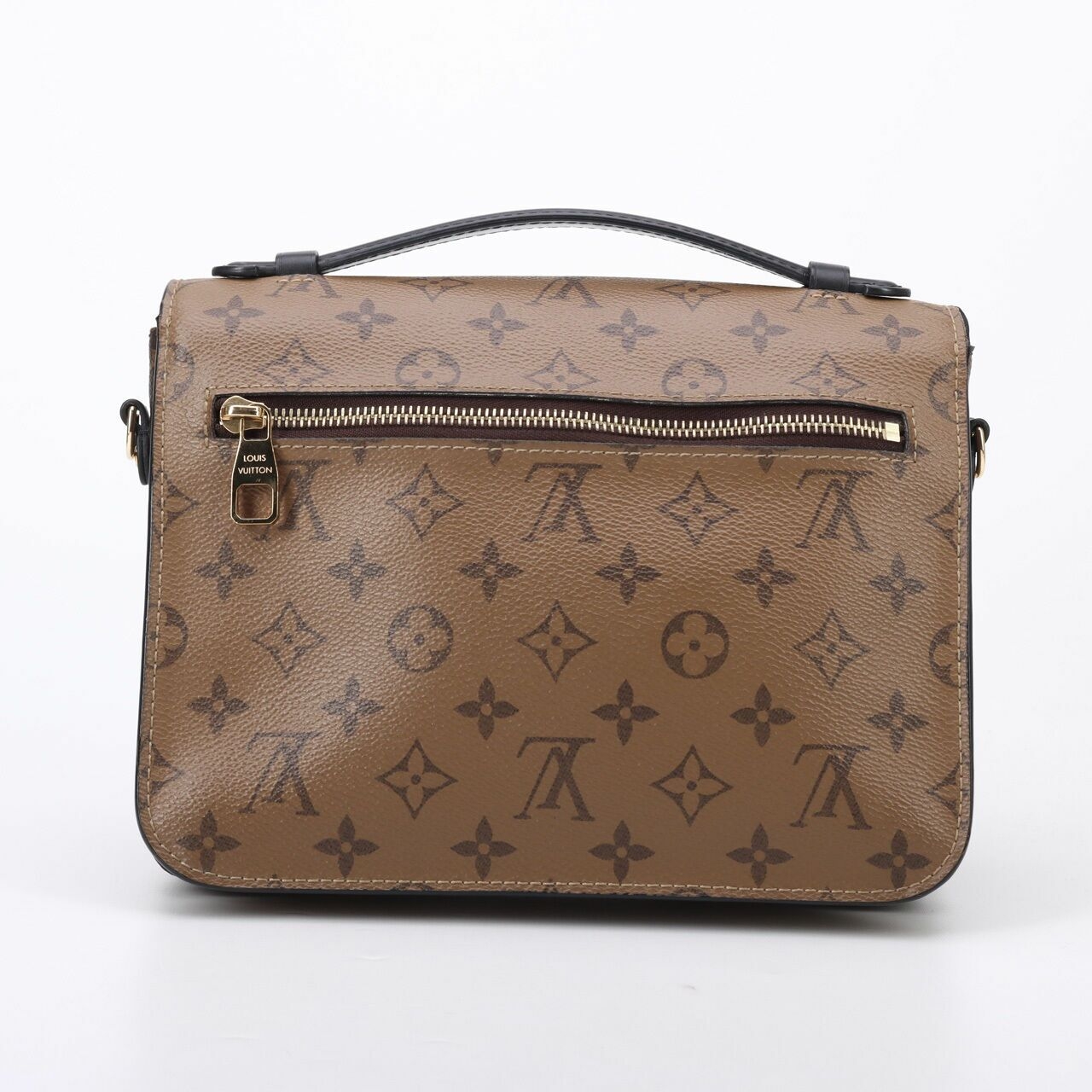 Louis Vuitton Pochette Metis Monogram Reverse Canvas Satchel