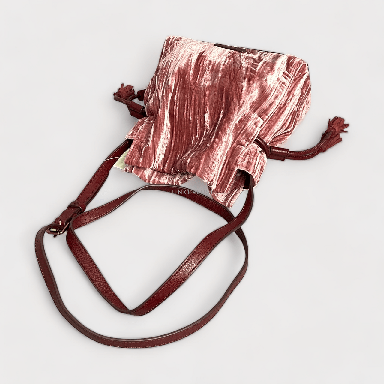 Fossil SHB2861661 Rayna Drawstring Pomegranate Sling Bag	