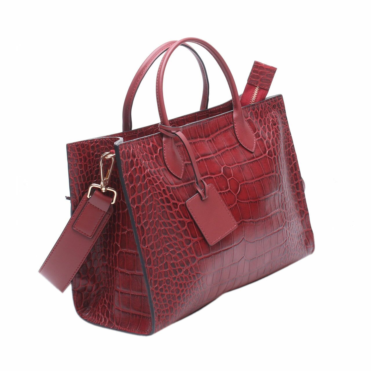 Rounn Maroon Satchel