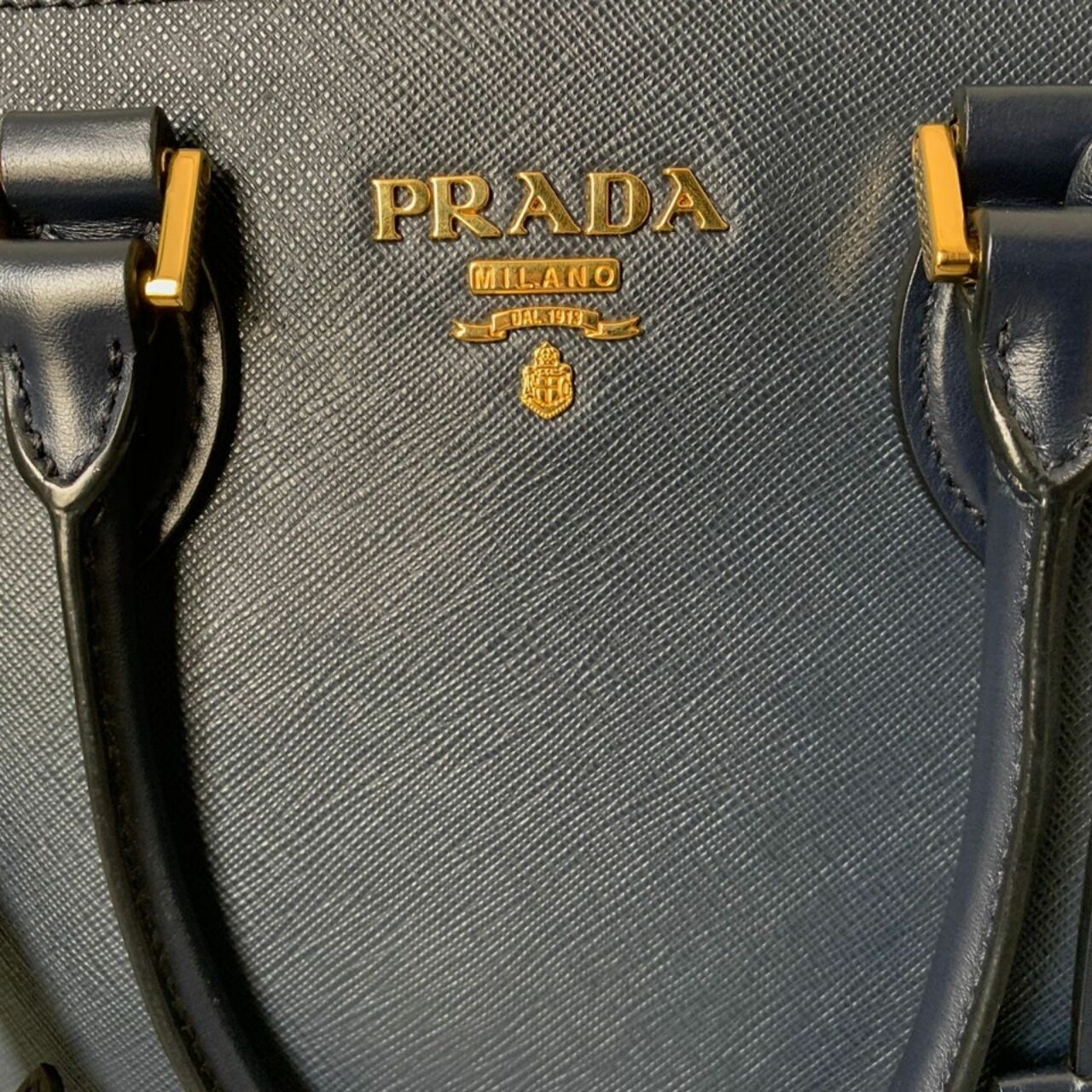 Prada Navy 2way Shoulder Hand Bag