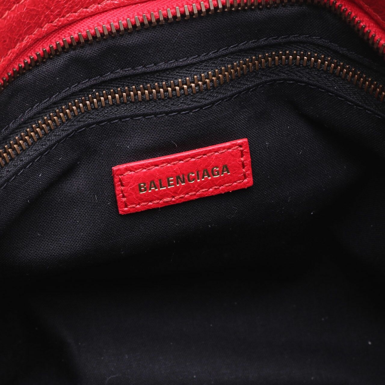 Balenciaga Regular Classic City Rouge Red Satchel Bag