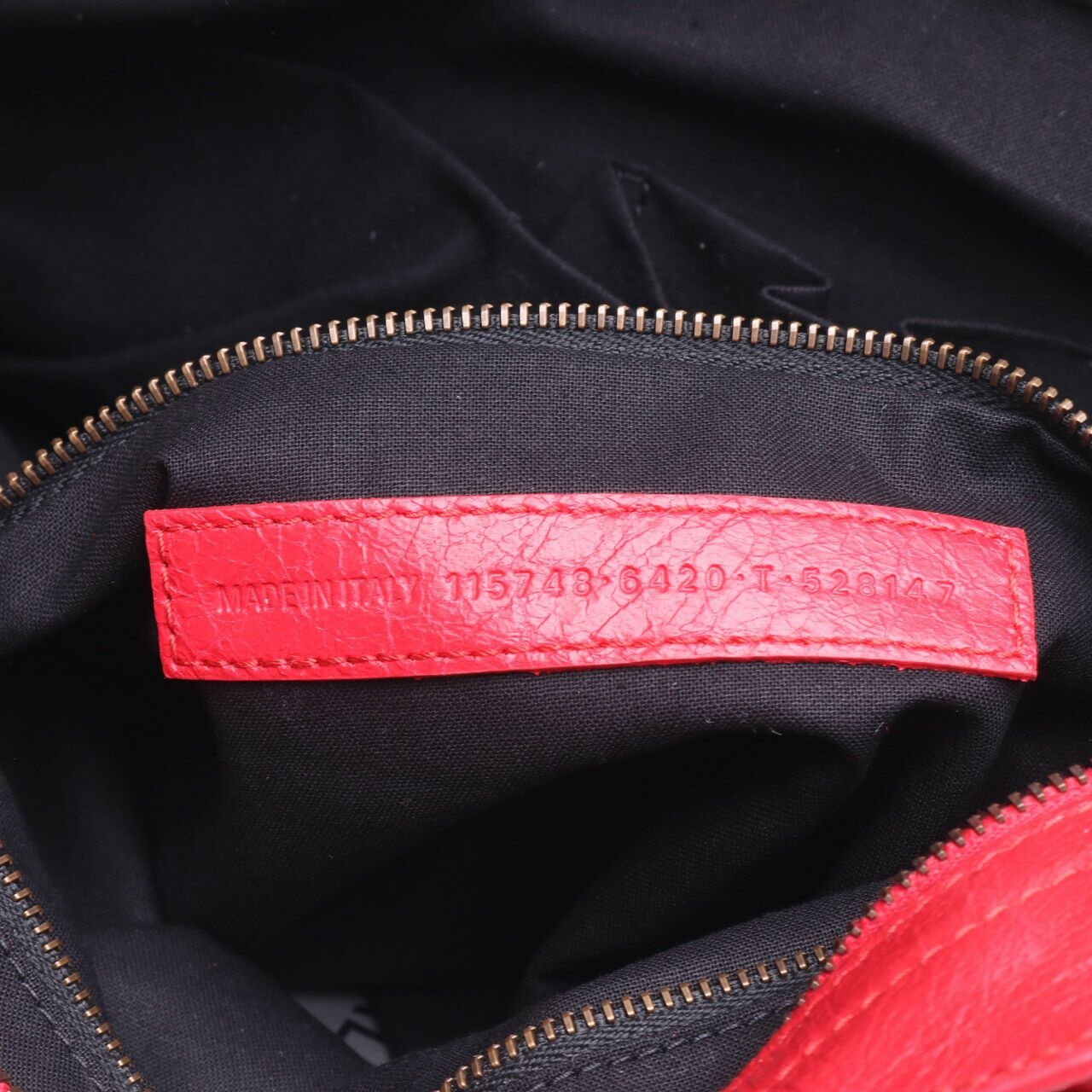 Balenciaga Regular Classic City Rouge Red Satchel Bag