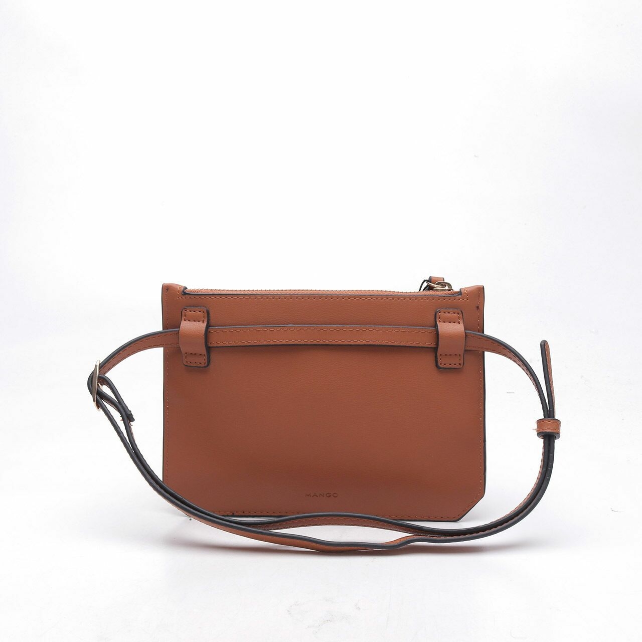 Mango Brown Belt Sling Bag