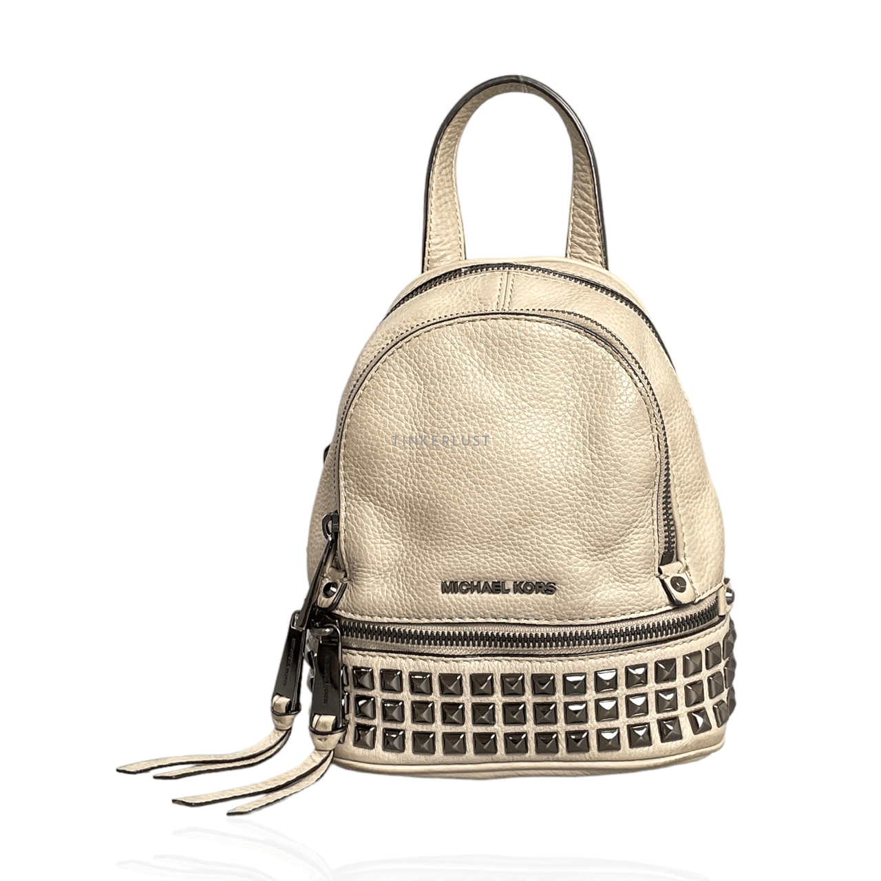 Michael Kors Nude Mini Stud Rhea Backpack